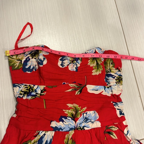 Band of Gypsies Collective NWT Strapless Jumpsuit W/wide legs and smocked back. - Picture 14 of 15